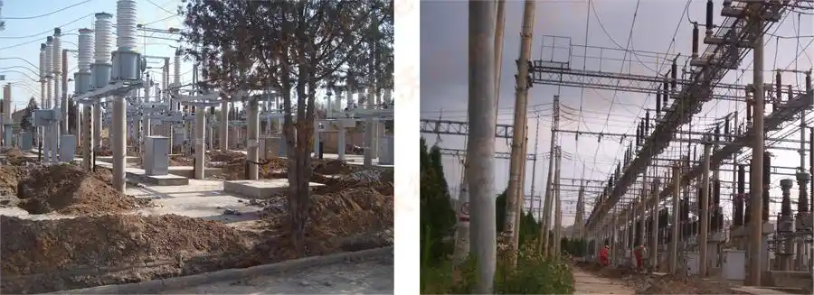 35kv--500kv开放型变电站接地实例