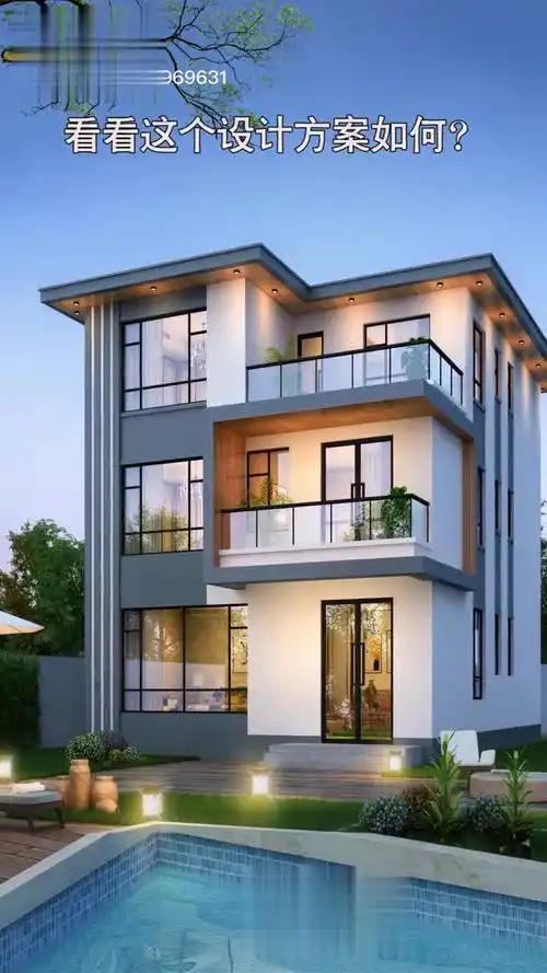 农村三层小别墅,现代简约农村建房 农村自建别墅-三农视频-搜狐视频