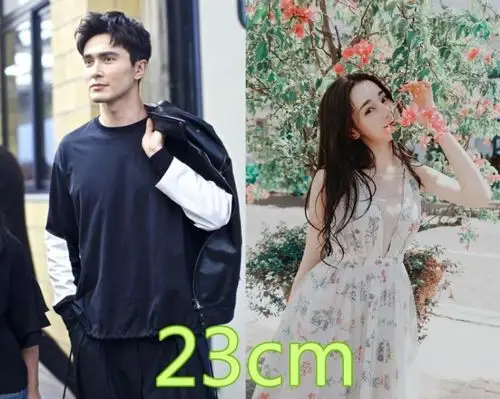 荧幕cp"最萌身高差"热巴高伟光相差23cm没啥,看到他俩:咋同框?