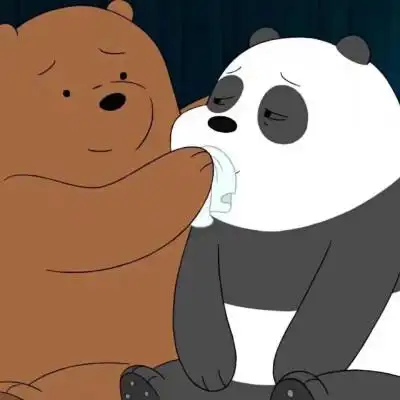 咋们裸熊可爱头像