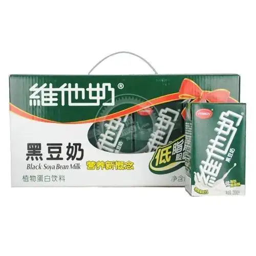 维他奶黑豆奶礼盒装整箱12250ml