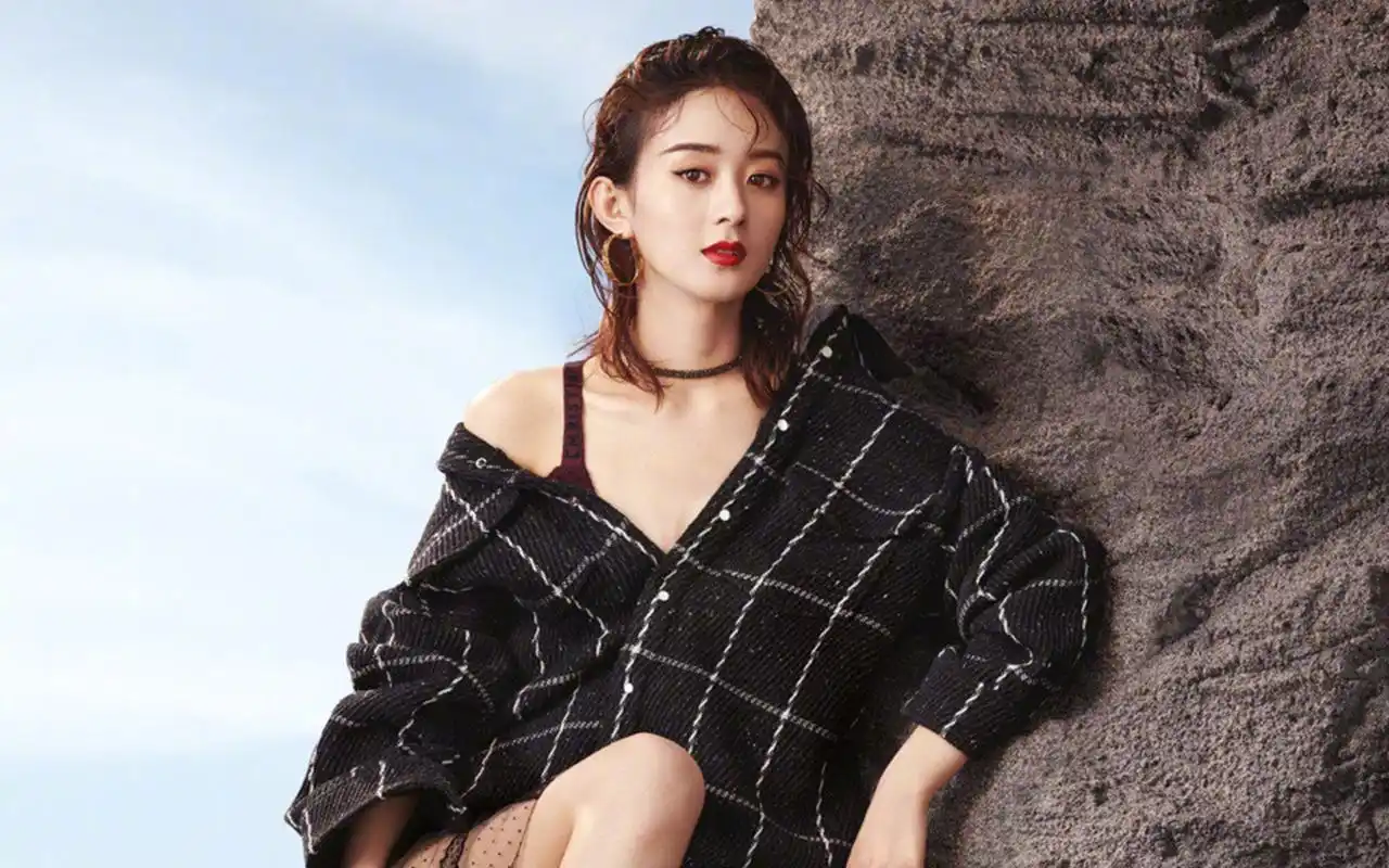 赵丽颖成熟性感高清桌面壁纸