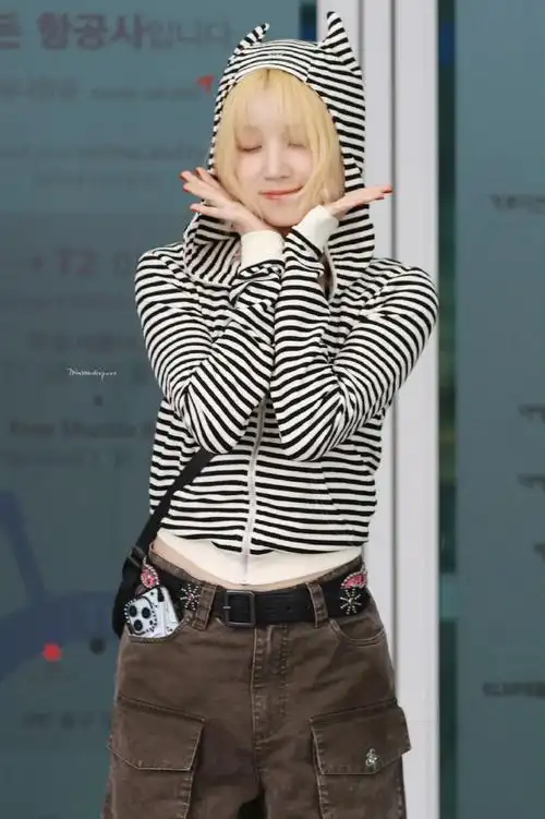 宋雨琦机场小恶魔造型##奔跑吧全员对12的解读