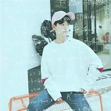 2021最新版男生帅气个性头像带数学公式时尚霸气男生头像