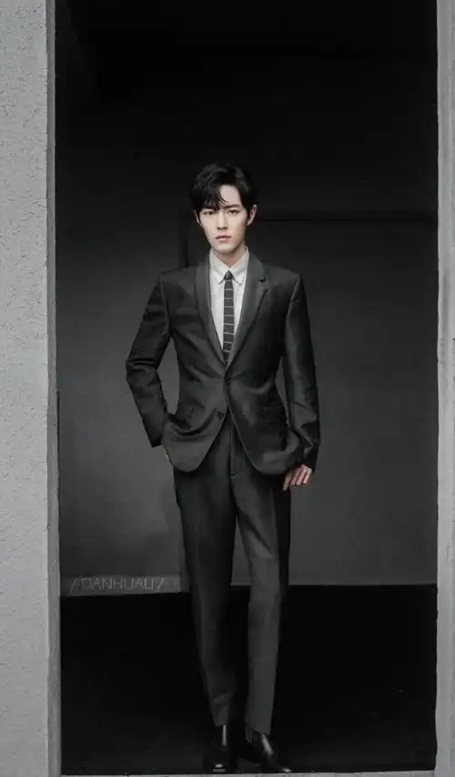 看到肖战的西装照,我惊呆了!