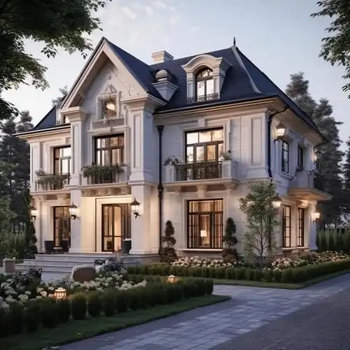 简约实用的欧式别墅保留古典魅力,美!美!美!