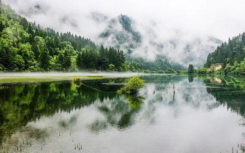 九寨沟超美风景图片桌面壁纸