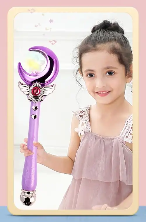 2022新款魔法棒玩具发光小仙女公主玩具女童生日礼物魔法棒女孩发光