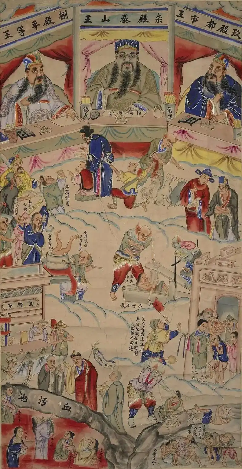 《地狱变相图》里的民间暴力.#艺术#pdf艺术社#地狱#神话 - 抖音