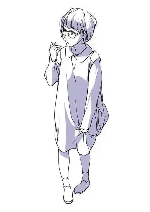 人物日常动态姿势参考