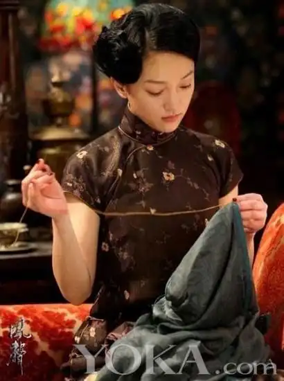 宋慧乔《一代宗师》穿旗袍秀玲珑曲线 女星惊艳旗袍装