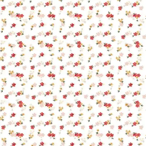 春夏韩版小碎花印花涤棉梭织平纹服装布料女装女童连衣裙印花布