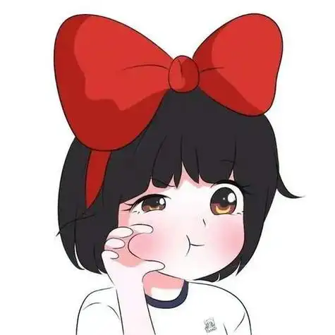 超级无敌可爱的手绘女生头像情侣头像小魔女琪琪.