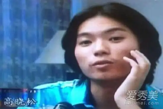 高晓松年轻时候的竟然也帅过 岁月真是把猪饲料