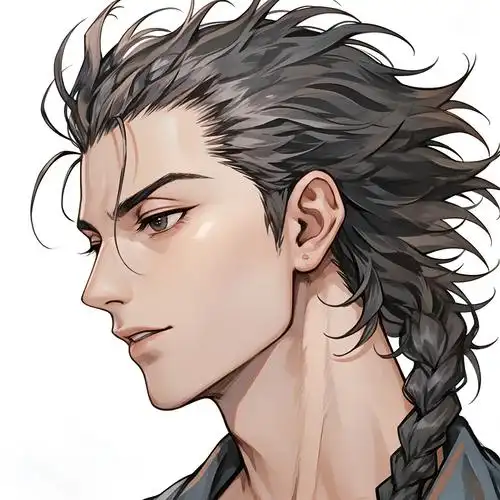 龙须背头头像🔥,展现独特个性风采!