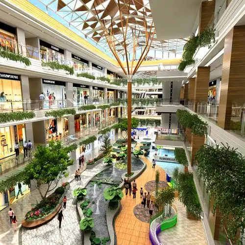 公园式主题购物中心设计