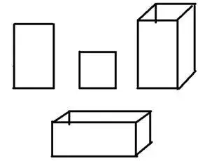 长方体简笔画 长方体简笔画步骤图解