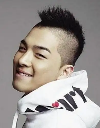 硬帅男士莫西干式飞机头