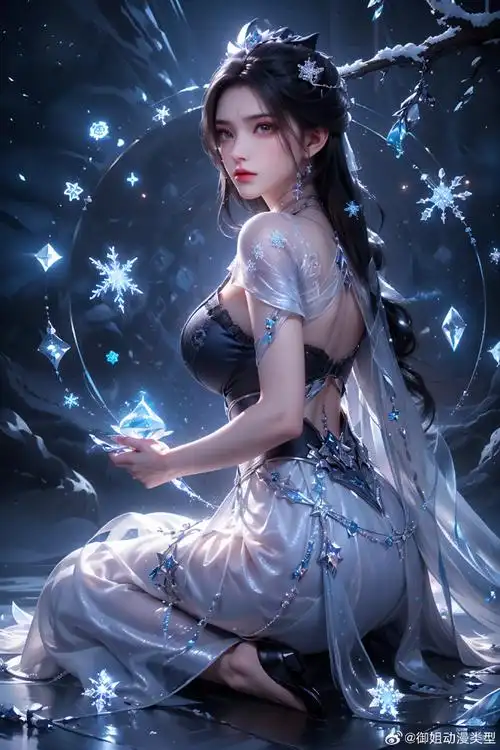 竖屏高清壁纸 冰雪奇缘陆雪琪 国漫女神