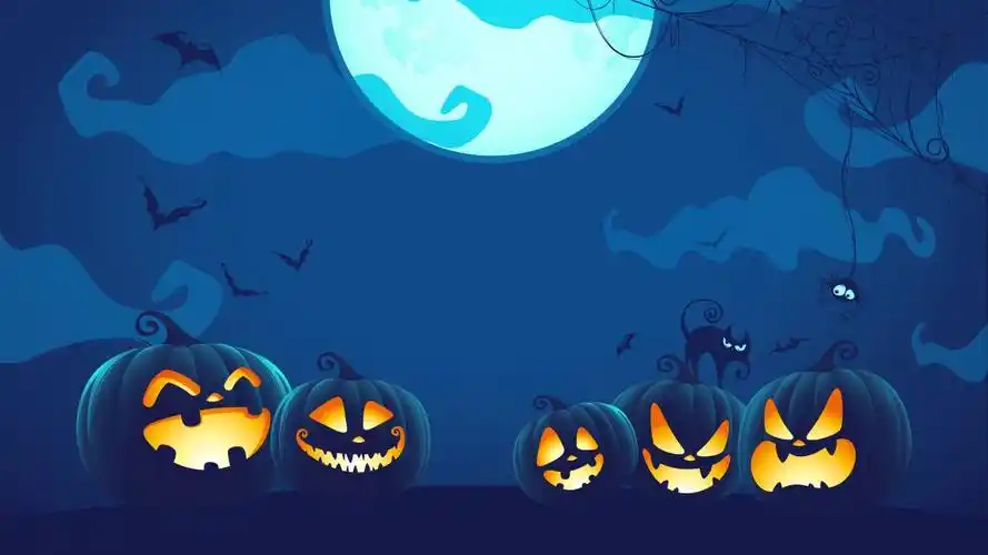 万圣节南瓜4k动漫图片