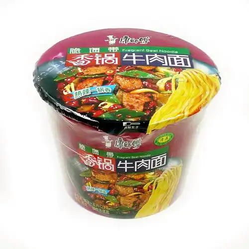特价麻辣香锅方便面_清真康师傅桶装方便面脆海带麻辣香锅牛肉面泡面