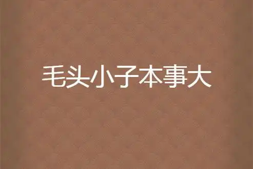 毛头小子本事大