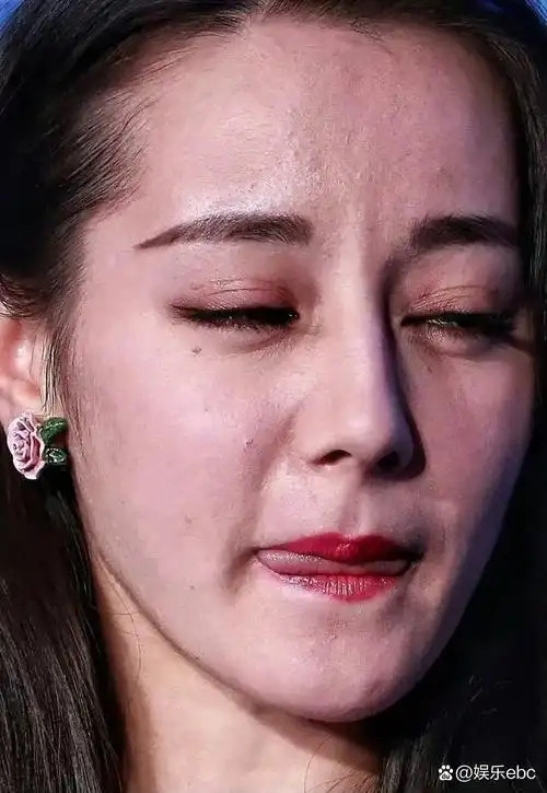 迪丽热巴,无滤镜实拍