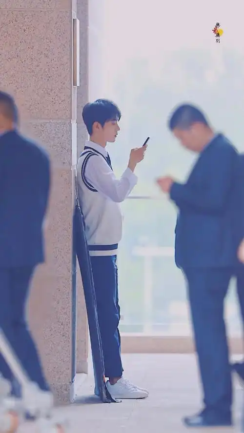 top级别的明星校服造型##肖战