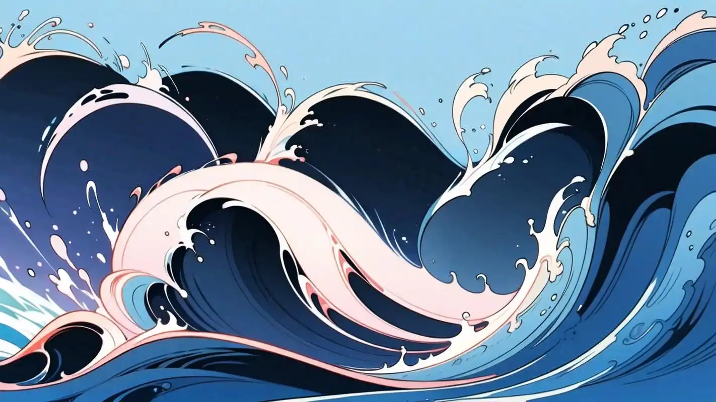 来看看这组4k超清的海浪壁纸吧!