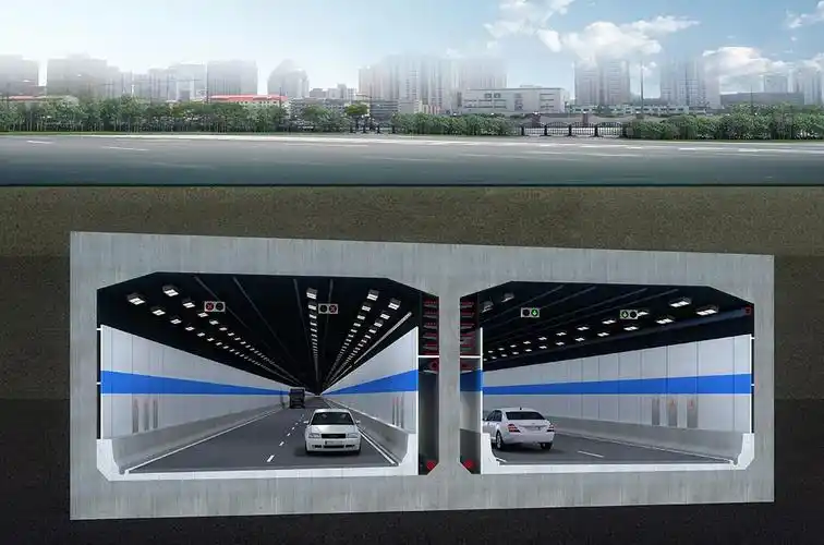 岸上段采用明挖方式打通陆上连接通道 据介绍,上海目前建设盾构隧道的