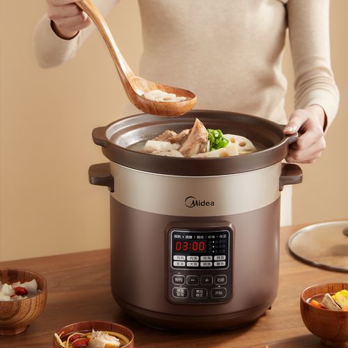 美的电炖锅煲汤锅陶瓷家用电全自动炖盅炖汤紫砂电砂