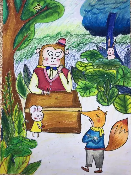 衢州学院16级学前教育专业暑期儿童故事绘画技能展