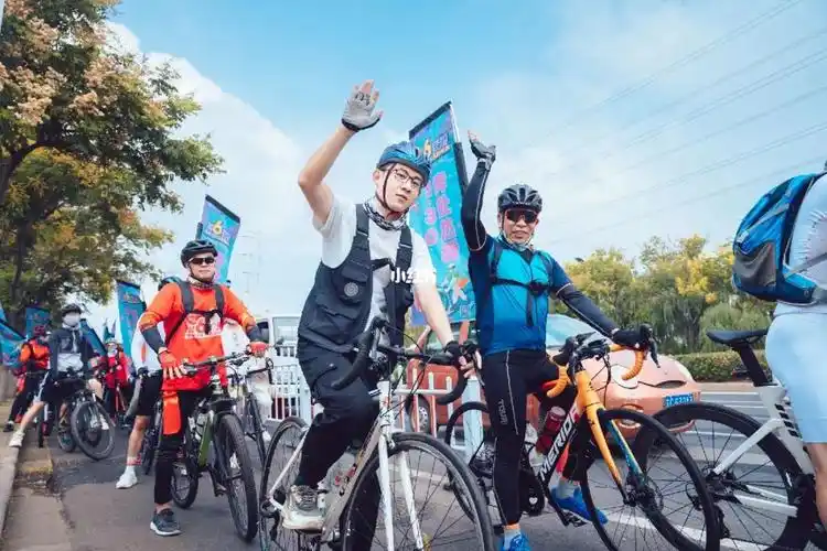 第一次参加这种类型的骑行活动,环球港六周年快乐#我的骑行日志