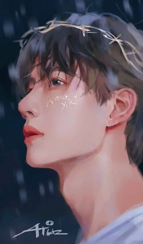 王一博|手绘 twi:zerom000 2020.1.16