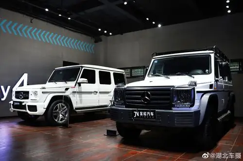奔驰大g集合武汉金诺汽车梅赛德斯奔驰越野路书湖北车摄