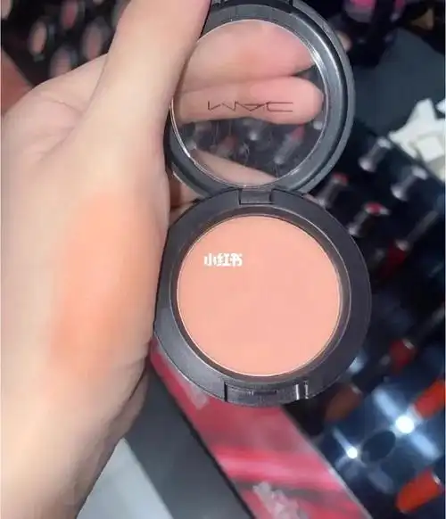 mac腮红melba蜜桃粉橘