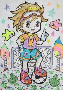 彩铅儿童画儿童彩铅画教程