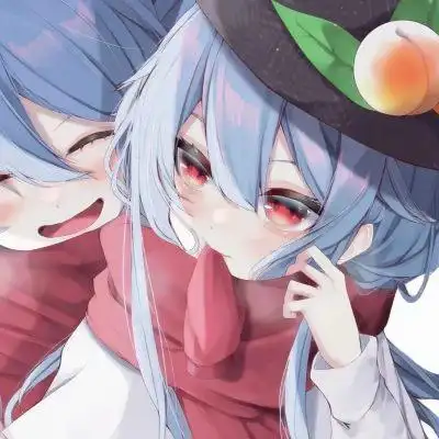 二人日系动漫可爱好看的闺蜜头像 ins风日系稀有的姐妹头像图片