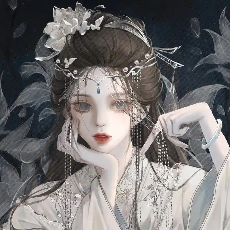 绝绝子古风美女头像
