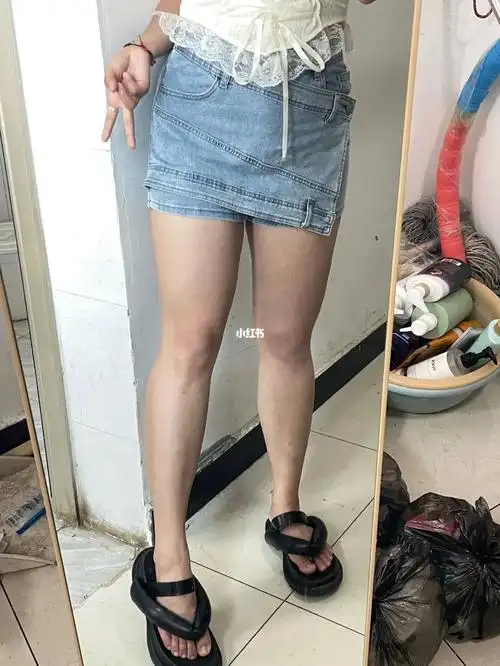 126斤这个短裤竟然可以遮胯遮三角区7575