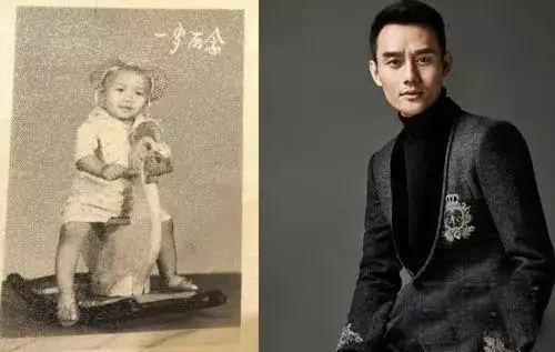 王凯儿时照片 由于俊秀的外貌,他被一个广告导演相中了,邀请他去拍了