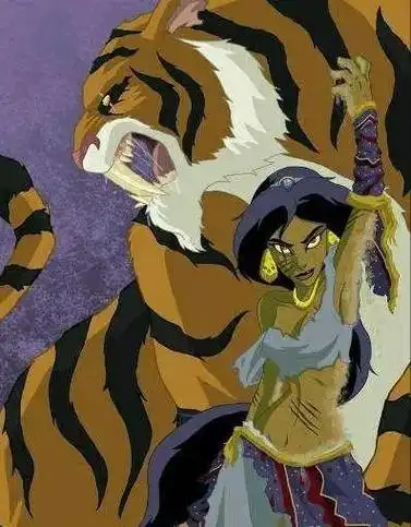 当迪士尼公主黑化了白雪公主邪魅爱洛公主很诡异