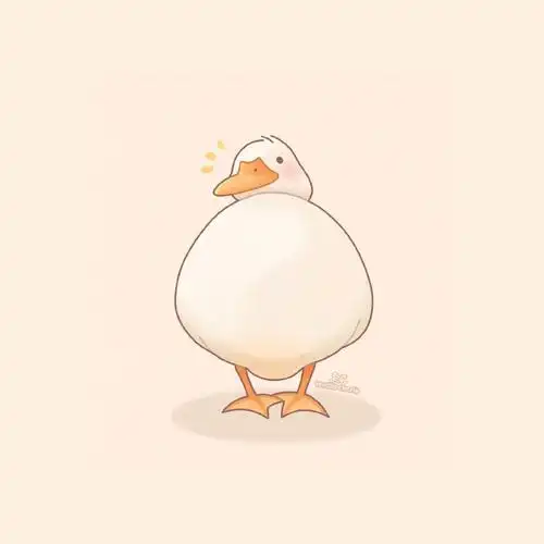 可爱鸭鸭头像寝室头像