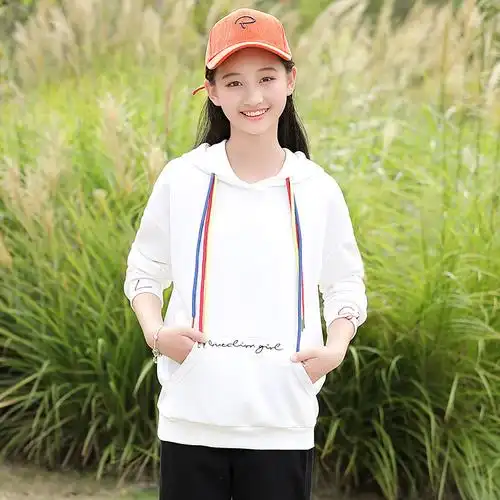 19868卫衣女学生 初中生长袖t恤