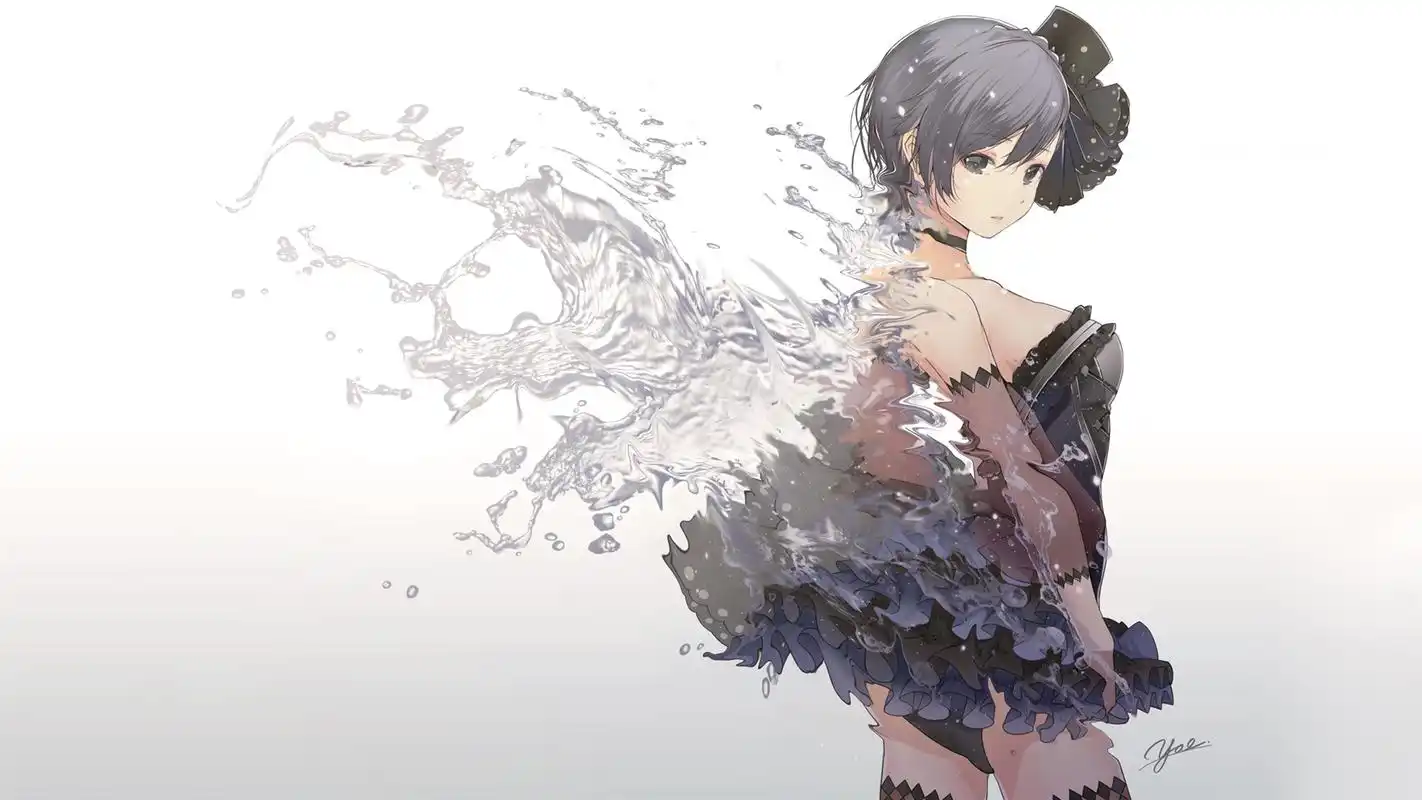 动漫可爱女生桌面高清壁纸