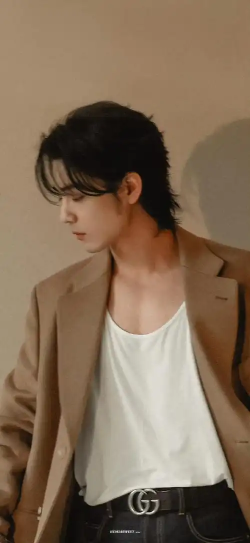 男明星狼尾发型