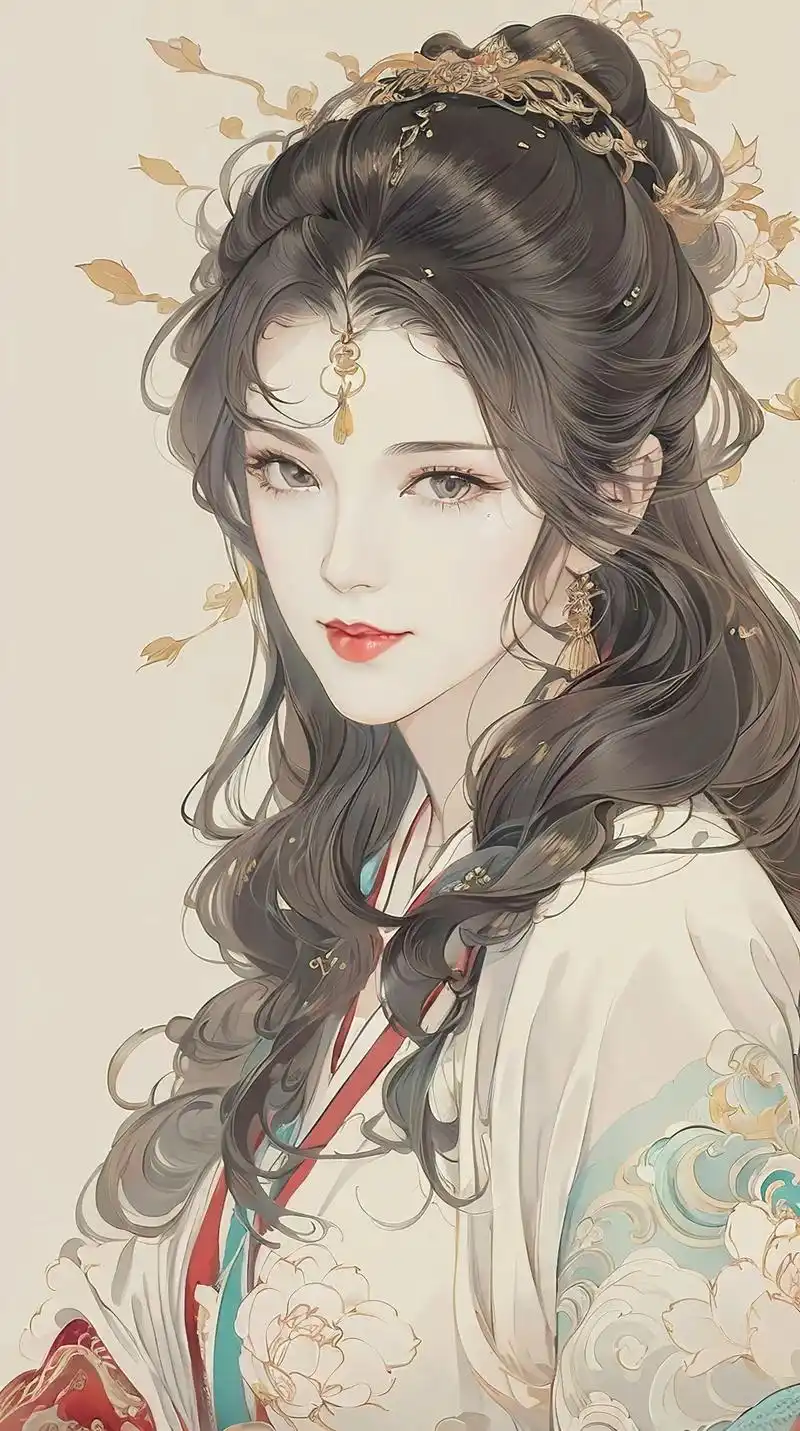 古风美女 #惊鸿一瞥 #花间绘君颜 #古风头像 #古装仙女 - 抖音