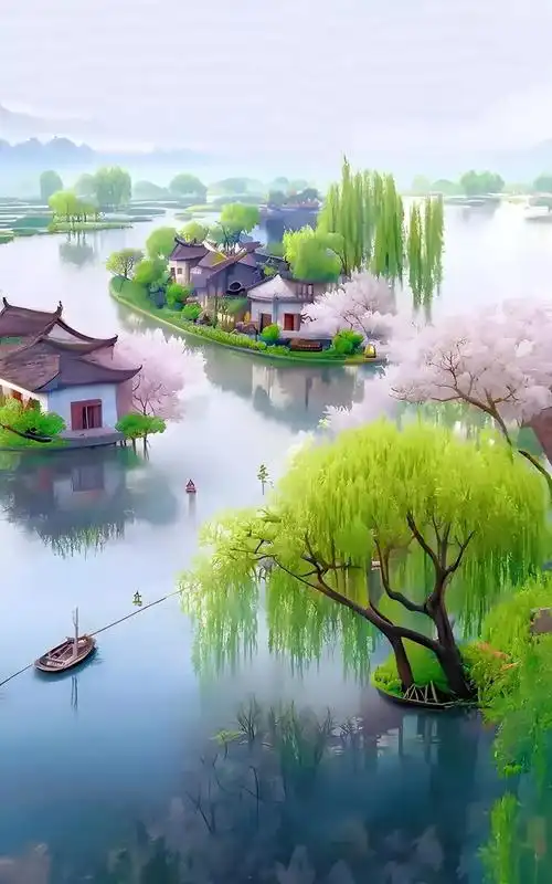 江南烟雨图