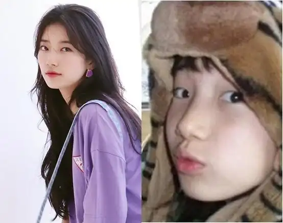 不过可能因为秀智这时候还没有长开,小编觉得,秀智真的开始变成大美女