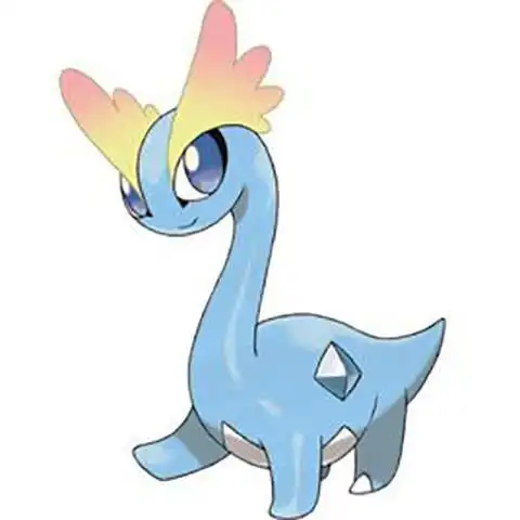 神奇宝贝冰雪龙简笔画